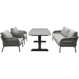 LC Garden Terrano Lifttisch 90 x 180 x 0 cm Grau
