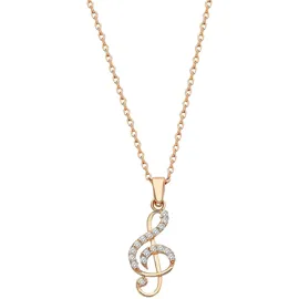 dKeniz Kette mit Anhänger DKENIZ 925/- Sterling Silber rot