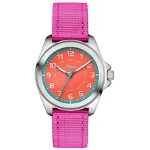 s.Oliver SO-3400-LQ Quarzuhr Gehäusefarbe Silber