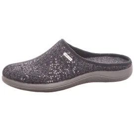 ROHDE Bari Schuhe Damen Hausschuhe Pantoffeln Softfilz Weite G, Größe:38 EU,