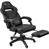 Tectake Racing Bürostuhl Comodo Schwarz