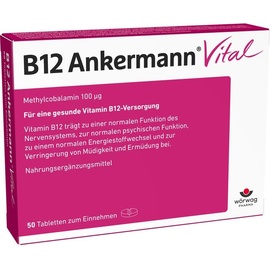 Wörwag Pharma GmbH & Co. KG B12 Ankermann Vital Tabletten 50 St.