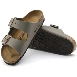Birkenstock Arizona Birko-Flor Nubuk schmal stone 40