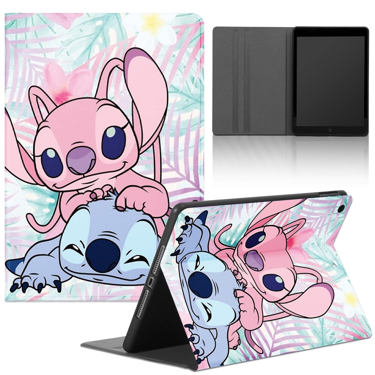 nurkorki Hülle für Xiaomi Redmi Pad 10.61" 2022 Hülle, Anime Stitch Schön Schutzhülle mit Verstellbar Standfunktion Ultradünne PU Leder Flip Case Stoßfest Tablet Folio, A3