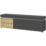 Quartier Luci TV-Lowboard 180,5 cm eichefarben artisan/kosmos grau
