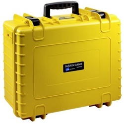 B&W International Fotorucksack B&W Case Type 6000 SI gelb mit Schaumstoffeinsatz