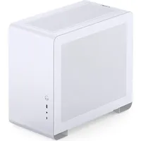 Jonsbo U4 Mini Micro-ATX-Gehäuse, Tempered Glass - weiß Micro-Tower Gehäuse, Weiss