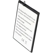 AccuCell Akku passend für Xiaomi Mi 8 Lite, Mi 8 Youth, Li-Polymer, 3,85V, 3200mAh, 12,3Wh, built-in, ohne Werkzeug