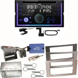 JVC KW-DB95BT Bluetooth DAB CD USB Einbauset für Ford Focus C-Max Fiesta Transit