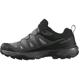 Salomon X Ultra 360 Leather Herren Sharkskin/Asphalt/Caramel Cafe 43 1/3