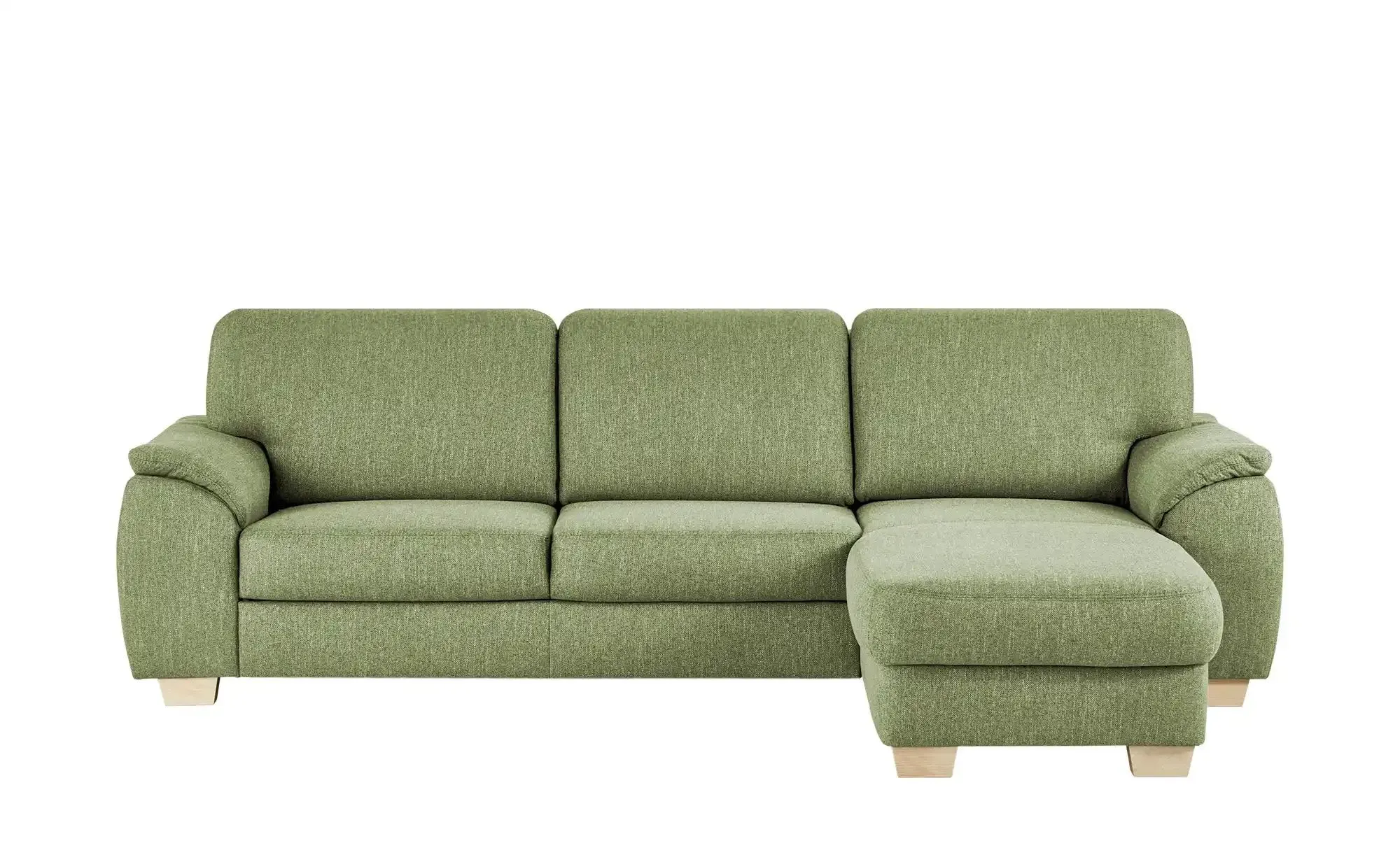 smart Ecksofa  Valencia ¦ grün ¦ Maße (cm): B: 281 H: 90 T: 173.0