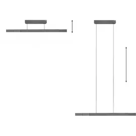 neuhaus pure Pure Moto-Rise 3xLED-Board 200 cm rund grau