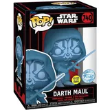 Funko Pop! Star Wars: Star Wars Darkside - Darth Maul - (Holo) - Leuchtet Im Dunkeln - Vinyl-Sammelfigur - Geschenkidee - Offizielle Handelswaren - Spielzeug Für Kinder und Erwachsene