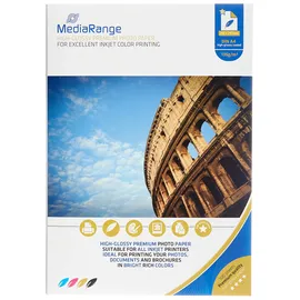 MediaRange Fotopapier A4, 135g, 100 Blatt