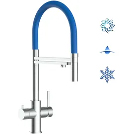 VIZIO 5 Wege Wasserhahn Einhebelmischer Blau