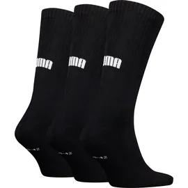 Puma Cushioned Next Crew Socken 3er Pack Schwarz 35-38