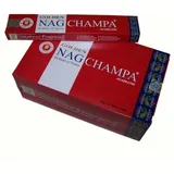 luxuskollektion Räucherstäbchen Grosspackung 12 Schachteln NAG CHAMPA 15 g 12er Pack