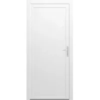 Panto Kunststoff-Nebeneingangstür K500-88 88 x 198 cm DIN R weiß