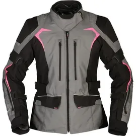 Modeka Elaya Lady Textiljacke Grau/Schwarz 46