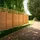 Home Deluxe Holzzaun SOMA 590 x 200 cm Braun