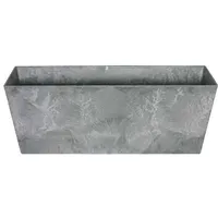 ArtStone Balkonkasten Ella 37 x 17 x 17 cm grau