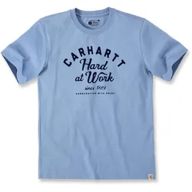 CARHARTT Reladex Fit Heavyweight Graphic T-Shirt, blau, Größe 2XL