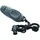 Hunter 2in1 Clicker mit Umhängeband Hundepfeife grau one-Size