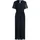 Betty & Co Damen Jumpsuit mit Plissee 38, Dunkelblau - 38W