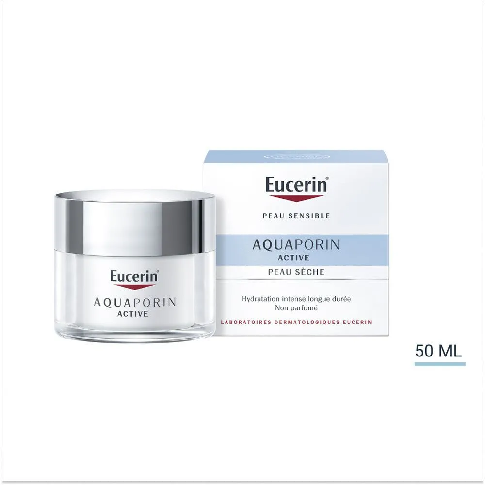 Eucerin® Aquaporin Active langanhaltende intensive Feuchtigkeitsversorgung für trockene Haut