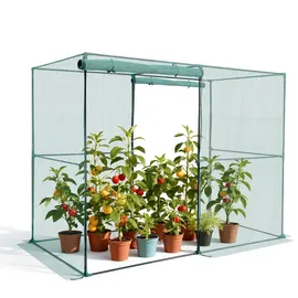 Vevor Pflanzenschutzzelt 2396 x 1200 x 1800 mm Grün