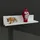 moebel17 Wandregal Novella K5 60 x 14,5 x 14,5 cm Weiß