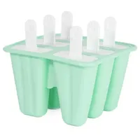 Intirilife Eisform mit 6 Mulden in Grün | Gr.: