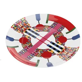 Alessi Holyhedrics Dessertteller 30 cm mehrfarbig