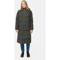 CAMEL ACTIVE Damen Wasserabweisender Mantel mit abnehmbarer Kapuze Waldgrün, womenswear-44 - 44