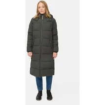 CAMEL ACTIVE Damen Wasserabweisender Mantel mit abnehmbarer Kapuze Waldgrün, womenswear-44 - 44