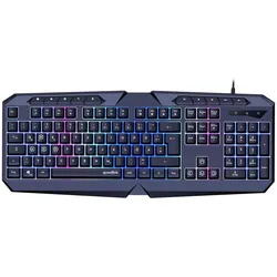 Speedlink LUDICIUM RGB Rainbow Gaming Tastatur, schwarz - DE Layout