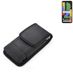 K-S-Trade Kameratasche für Google Pixel 4, Holster Gürteltasche Holster Gürtel Tasche wasserabweisend Handy schwarz