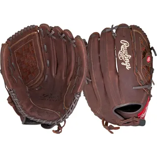 Rawlings Player Preferred Baseball Glove, Right Hand, Slow Pitch Pattern, Basket-Web with Support Strap, Custom Fit, 14 Inch