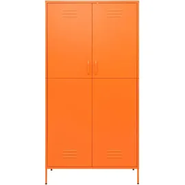 vidaXL Evsegniia Kleiderschrank 90x50x180 cm orange