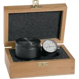 Tschorn Nulleinstellgerät D.65mm Ablesung 0,01 mm mit seitlicher Messuhr
