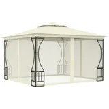 vidaXL Pavillon 3 x 4 m Creme