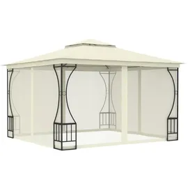 vidaXL Pavillon 3 x 4 m Creme