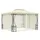 vidaXL Pavillon 3 x 4 m Creme