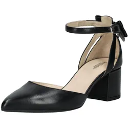 Pumps NERO GIARDINI "Nero Giardini Pumps Leder", Damen, Gr. 39, schwarz, Leder, elegant, Schuhe