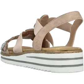 Rieker V0613 Damen Rosa 39