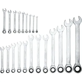 BRILLIANT TOOLS Ratschenringschlüssel-Satz 21-tlg.