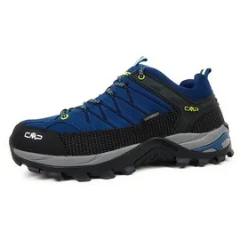 CMP Rigel Low WP Herren Blue Ink/Yellow Fluo 42
