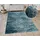 OTTO home Teppich Ariano, dezenter Glanz mit Hoch-Tief-Struktur, rechteckig, Höhe: 12 mm, Vintage Design, Schrumpf Carving-Effekt, Wohnzimmer, Schlafzimmer blau 70 cm x 140 cm x 12 mm
