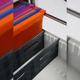 Phoenix FS2254E Aktenschrank 49 x 42 x 130 weiß