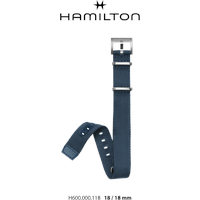 Hamilton  Khaki Aviation Band-set Textil Nato Blau 18/18 H690.000.118